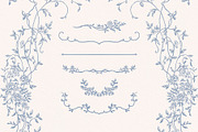 Floria Vintage Png & Vector Frames, a Decorative Illustration by Ekaproeka (Thumbnail 3 of 7)