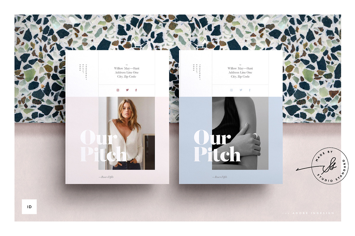 ROSE — Creative Pitch, a Brochure Template by Studio Standard (Photo 1 of 12)