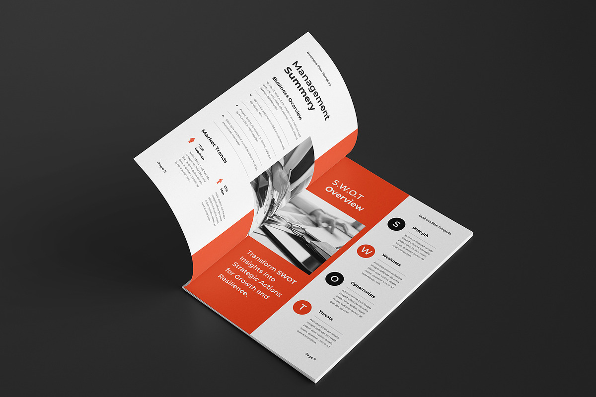 Business Proposal Brochure Template, a Brochure Template by Spark_Creative (Photo 5 of 15)