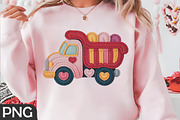Faux Yarn Kids Valentine Dump Truck, an Illustration by RobertsArt (Thumbnail 4 of 4)