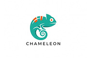 Modern Teal Chameleon, a Branding & Logo Template by Logocreative (Thumbnail 2 of 2)