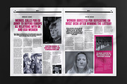 20 Page Tabloid Newspaper Template, a Magazine Template by Dead Pixel Mockups (Thumbnail 5 of 11)