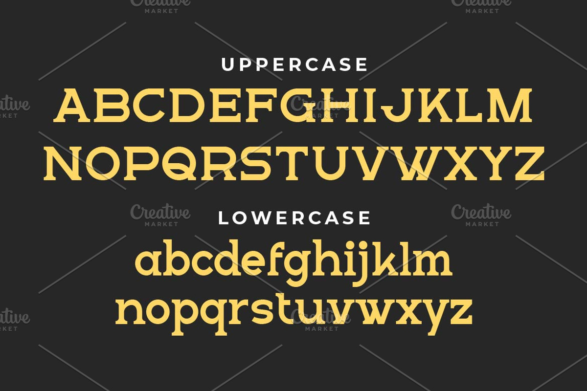 Harbourger Serif Font Family, a Serif Font by Artiveko (Photo 3 of 8)