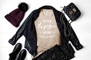 T-Shirt Mockup Bundle Bella Canvas, a Shirt Mockup by lock and page (Thumbnail 45 of 71)