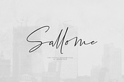 Sallome//Handwritting, a Script Font by GRAPHICPRESS (Thumbnail 1 of 7)