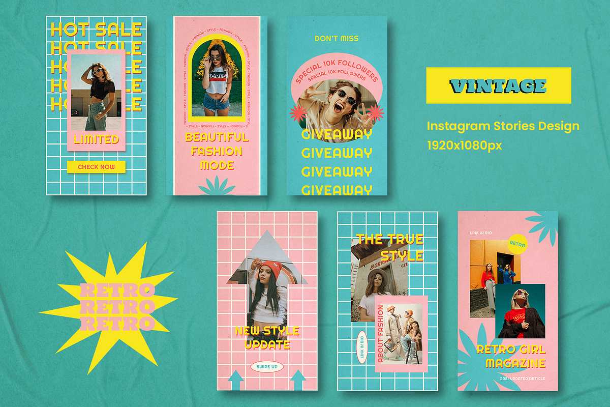 Cheries Instagram Template, a Social Media Template by Creatchees.std (Photo 4 of 5)