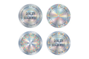 Holographic gradient circles, a Duotone Icon by LongQuattroArt