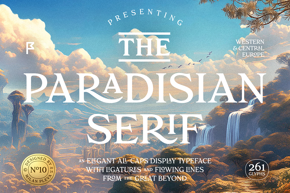 Paradisian Serif, a Serif Font by Dopestype (Photo 1 of 12)