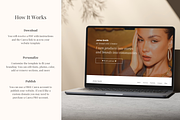 UGC Portfolio Canva Website Template, a Landing Page Template by GlamWebDesigns (Thumbnail 8 of 8)