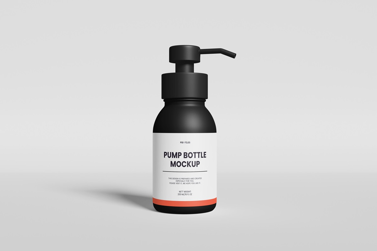 Pump Bottle Mockup Top View, a Packaging Mockup by AndikaGraphic (Photo 2 of 6)