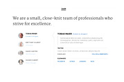 Elemental - Minimal & Elegant Theme, a Bootstrap Template by Authentic Pixels (Thumbnail 4 of 5)