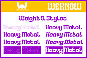 Heavy Metal font, a Serif Font by weknow (Thumbnail 7 of 8)