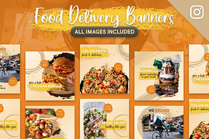 Instagram Food Banners