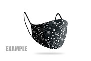 Face mask mockup template, a Mask Mockup by Radmila (Thumbnail 2 of 7)