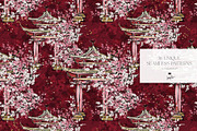 Cherry Blossoms Japanese Patterns, a Pattern Graphic by KaramfilaS (Thumbnail 18 of 23)