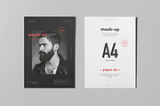 Paper A4 Mock-up, an Advertising Mockup by zippypixelstudio (Thumbnail 7 of 12)