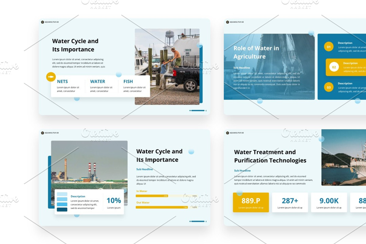 Aquakultur Presentation, a Presentation Template by Interpitch (Photo 3 of 9)