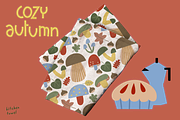 Hello Autumn Vector Set, a Seasonal Illustration by Francesca.Cadei Shop (Thumbnail 7 of 12)