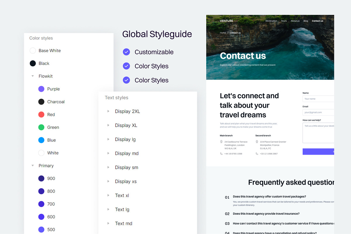 Venture - Travel Agent Website, a Landing Page Template by CreativeUI (Photo 4 of 6)