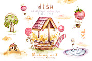 Sweet Dreams. Holiday watercolor set, a Decorative Illustration by Ann Art Houze (Thumbnail 5 of 13)