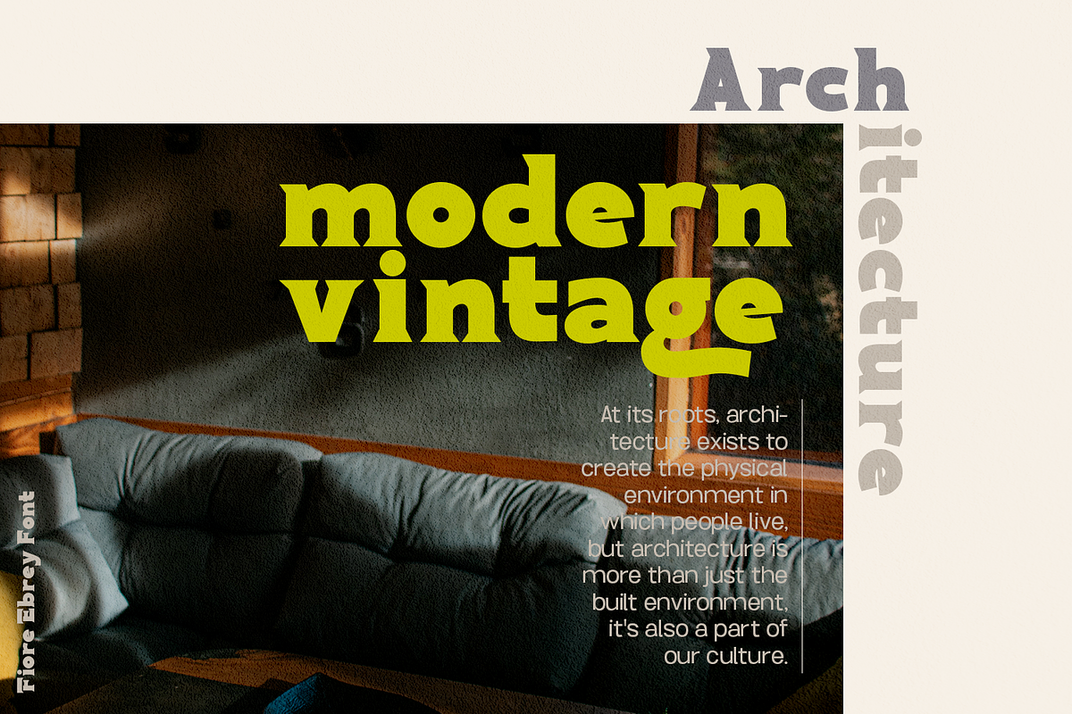 Fiore Ebrey - Display Font, a Serif Font by madeDeduk (Photo 6 of 10)