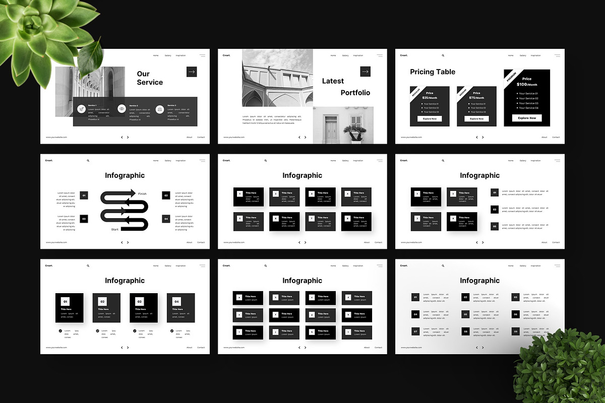 Creart - Keynote Templates, a Presentation Template by Deepslide Studio (Photo 5 of 6)