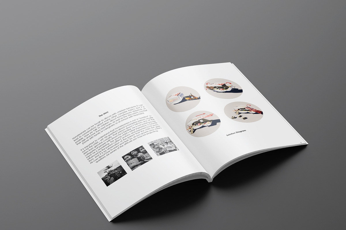 Portfolio Template - Booklet Ver., a Presentation Template by Arkishop (Photo 3 of 10)