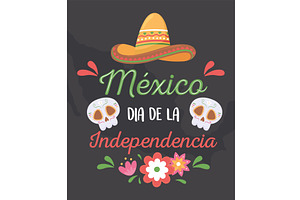 mexico celebration independece, an Object Illustration by studiogstock