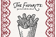 Fast Food Clipart, Burger Doodles, an Object Illustration by The October Creative (Thumbnail 5 of 6)