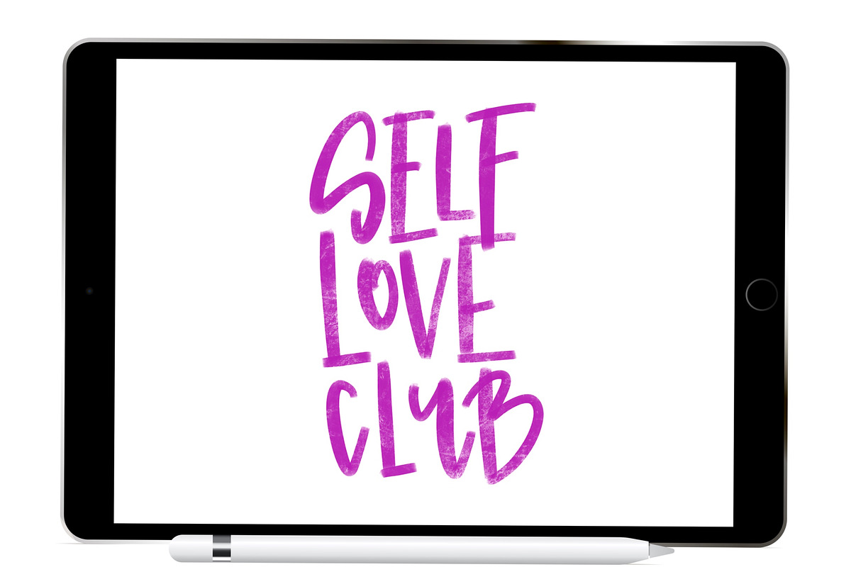 Procreate Brush Lettering Pen, a Brush Add-On by Blue Strawberry Studio (Photo 2 of 5)