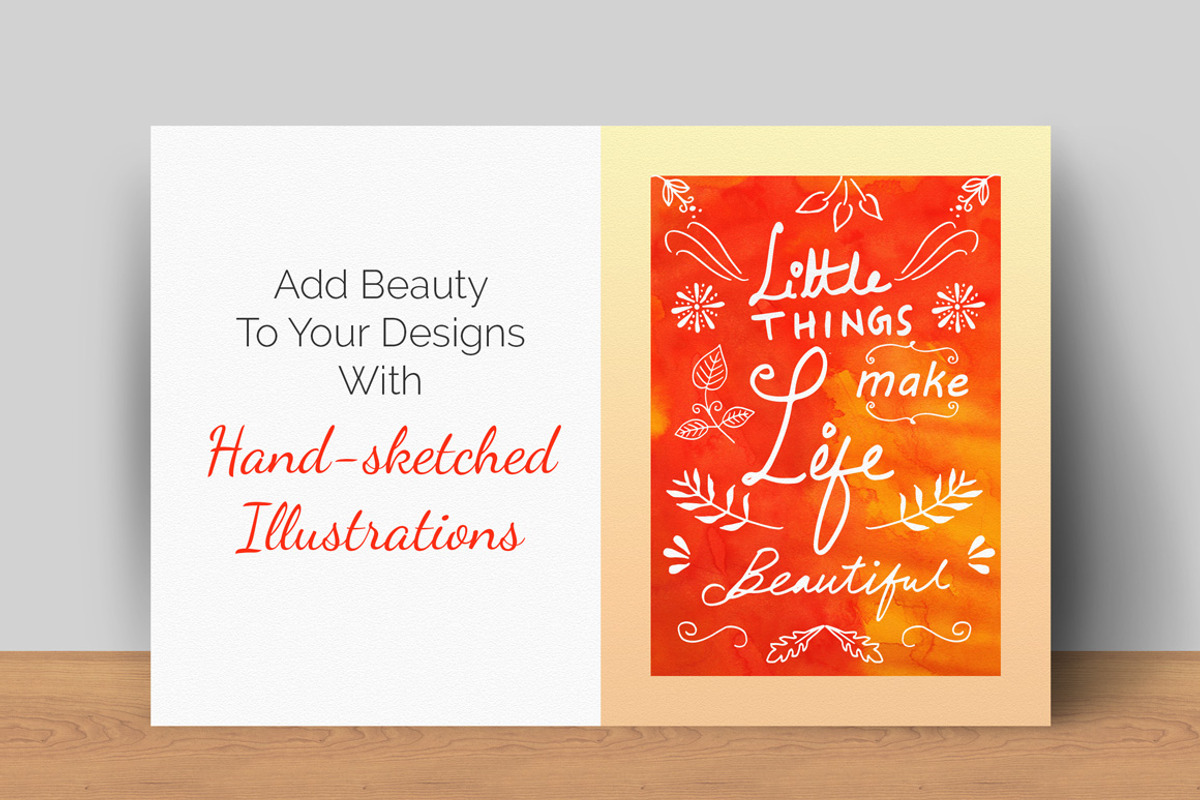 Hand-Drawn Vector Kit + 15 Logos, an Illustration by Graphicsfuel (Photo 5 of 5)