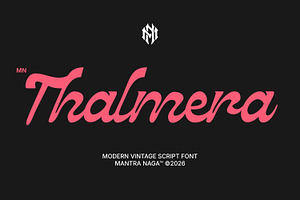 MN Thalmera - Vintage Script Serif