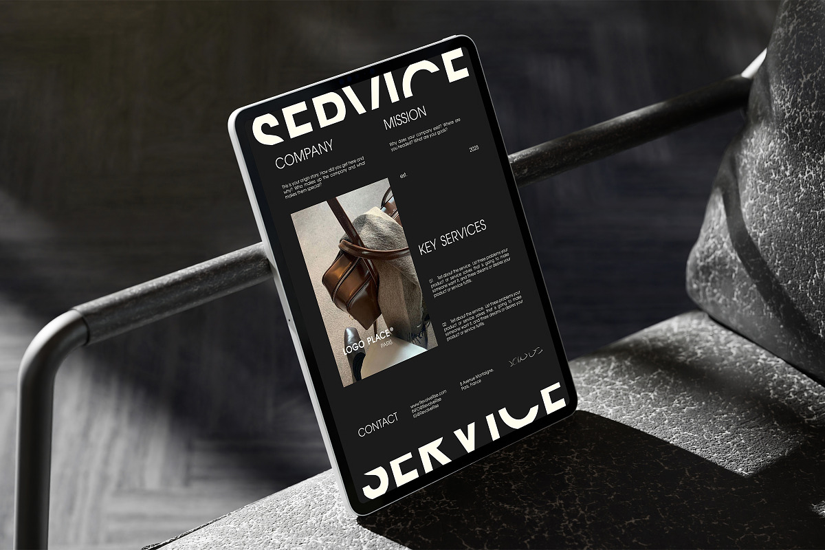 Bundle | 4 in 1 Brand & Business, a Presentation Template by Viva Agency (Photo 10 of 22)
