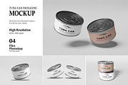 Tuna Can Packaging Mockup, a Packaging Mockup by AndikaGraphic (Thumbnail 1 of 5)