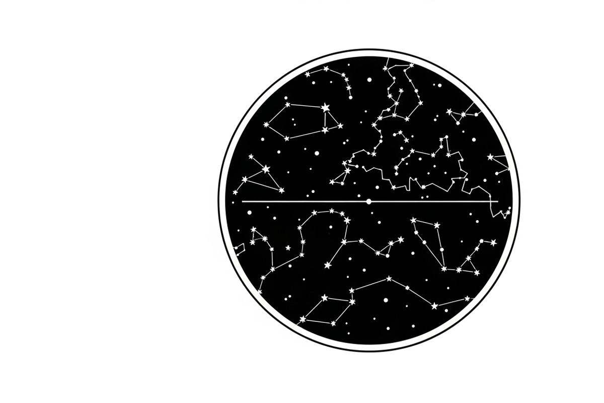 Elegant custom star map wall panel, an Illustration by Amazin_art (Photo 31 of 36)