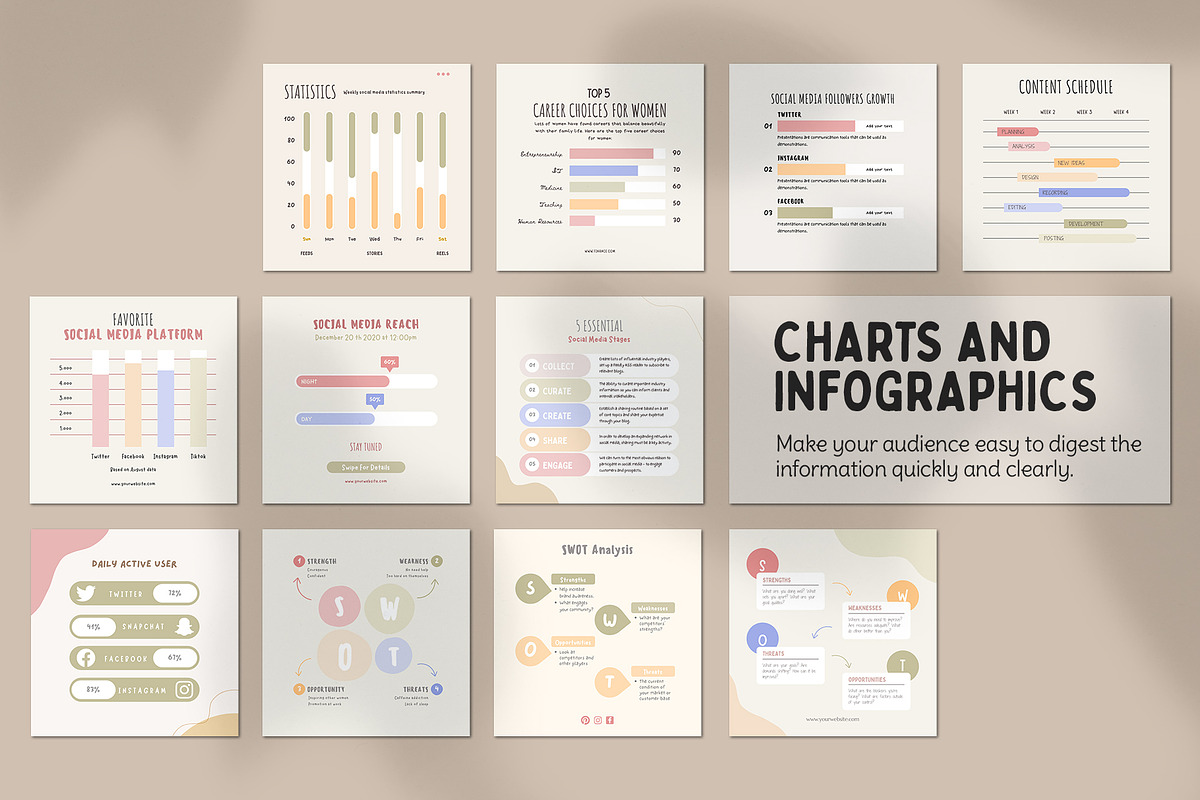 Instagram Engagement Booster Creator, a Social Media Template by Analogi Studio (Photo 12 of 27)
