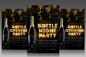 Grand Opening Party Flyer