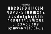 Partey Bold Display Typeface, a Sans Serif Font by edukka (Thumbnail 8 of 8)