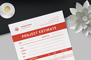 Invoice Project Estimate, a Stationery Template by MightyDesign (Thumbnail 4 of 8)