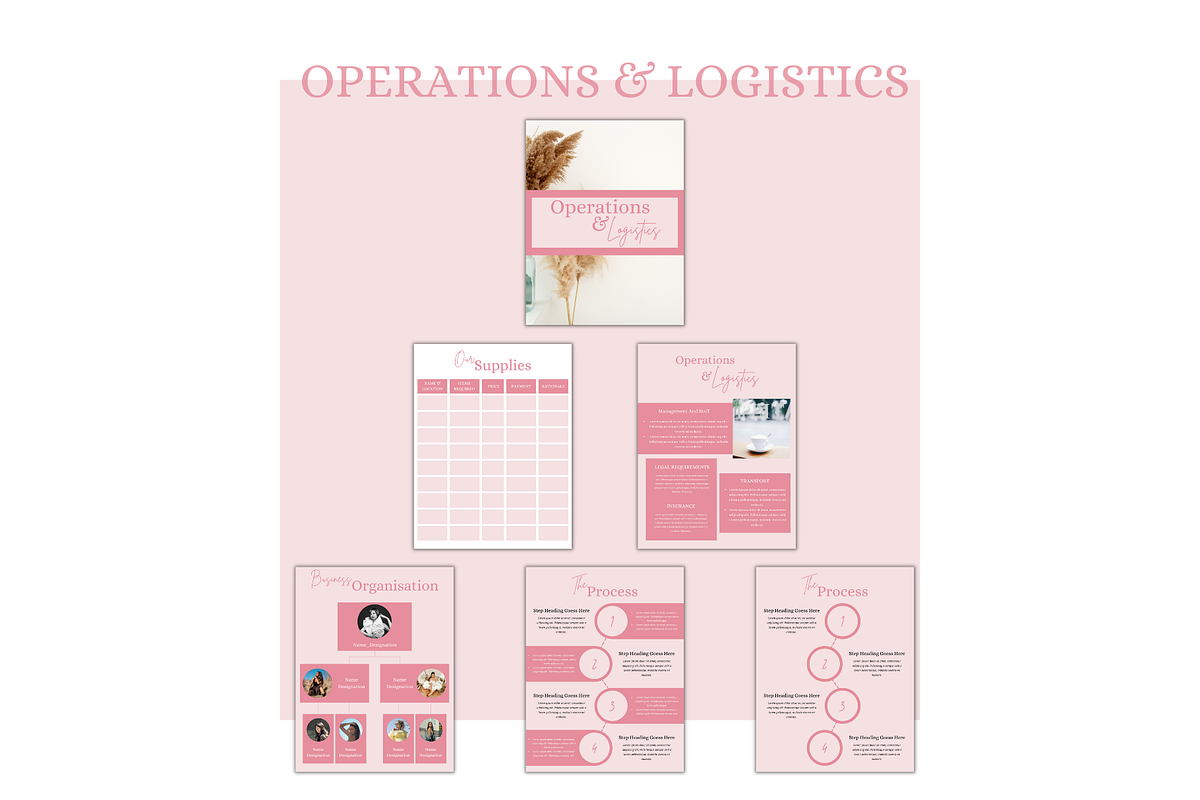 business plan template, a Presentation Template by Millennials Marketing (Photo 7 of 10)