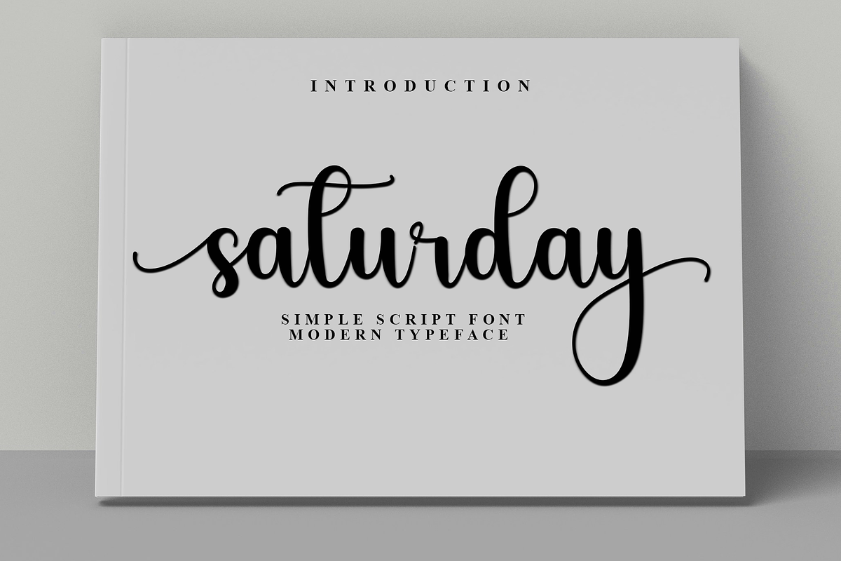 Saturday, a Handwritten Font by FreshTypeINK (Photo 1 of 7)