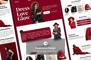 Avera - Editorial Fashion Landing, a Landing Page Template by productype1 (Thumbnail 3 of 5)