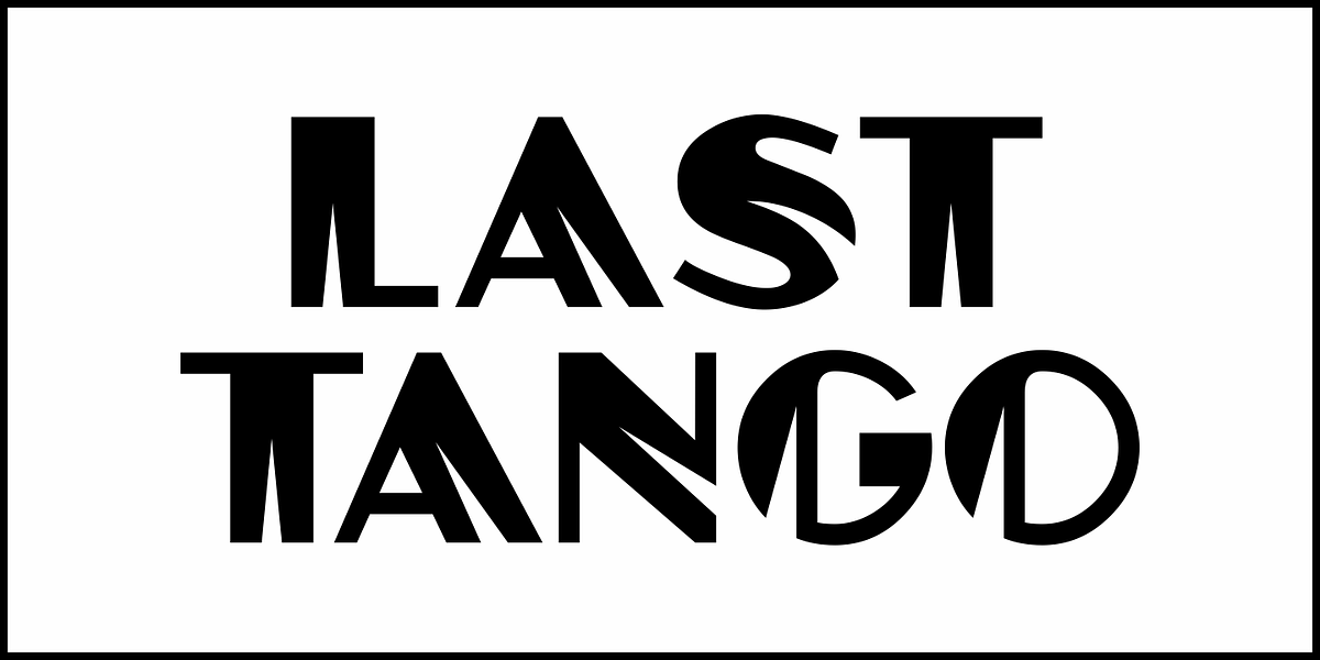 Last Tango JNL, a Font by Jeff Levine Fonts (Photo 2 of 5)