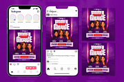 Women of Grace Church Flyer Template, a Social Media Template by church flyer templates (Thumbnail 7 of 10)