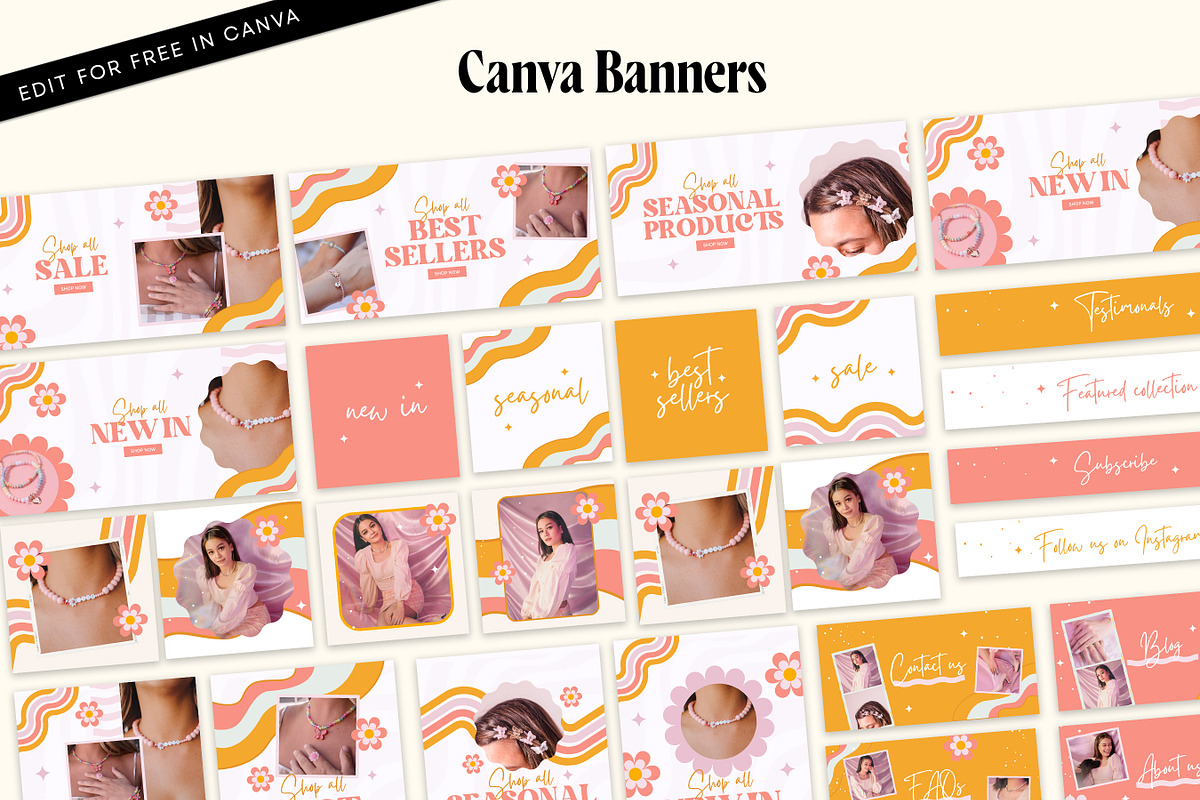 Fun Peach Shopify Theme Store, a Shopify Template by Template Twist Shop (Photo 8 of 8)