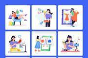 Animated Sale and Marketing, a Person Illustration by Prosymbols (Thumbnail 7 of 11)