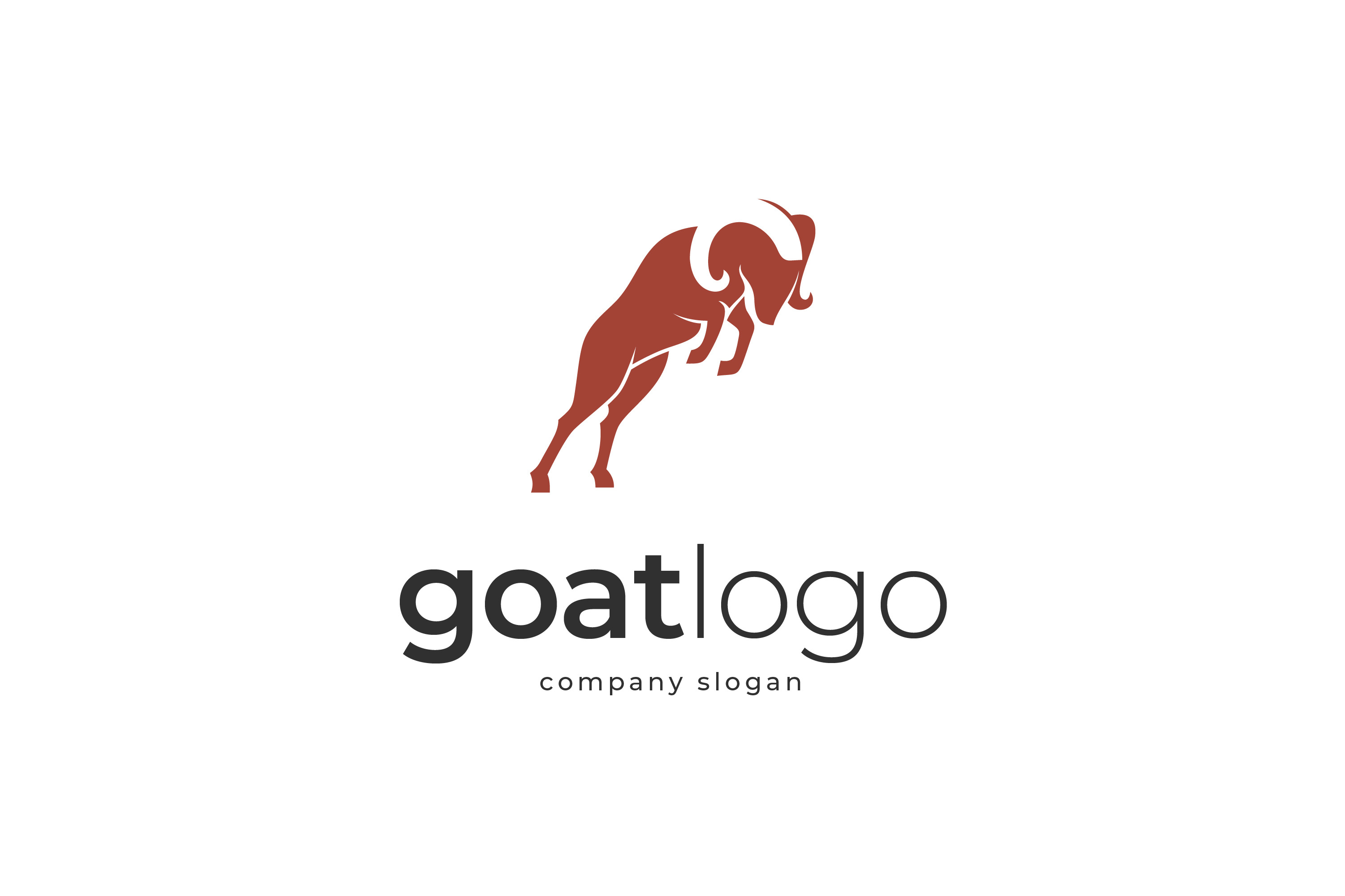 Goat Logo, a Branding & Logo Template by Sarten