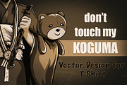 Don't touch my KOGUMA, an Illustration by BusOne (Thumbnail 1 of 5)