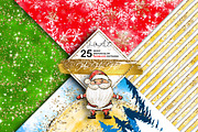 Ho-Ho-Ho christmas seamless patterns, a Pattern Graphic by JuliaStarArt-FantasyHome (Thumbnail 5 of 12)