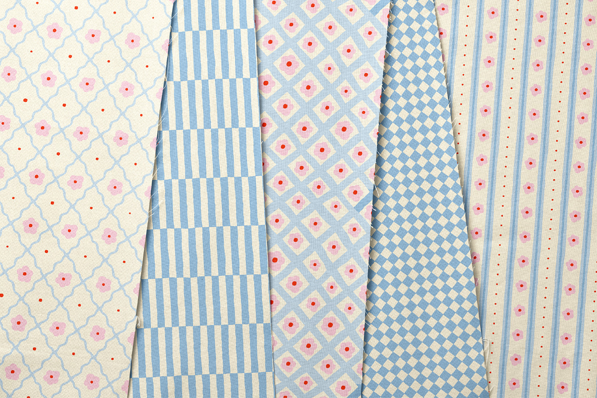 Summer Picnic. Seamless Patterns, a Pattern Graphic by oxygen_8 (Photo 6 of 8)